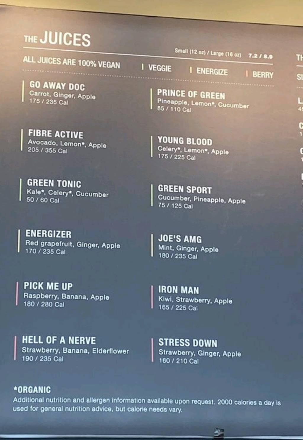 JOE & THE JUICE | cafe | 6000 Bollinger Canyon Rd, San Ramon, CA 94583, USA | 2015000000 OR +1 201-500-0000