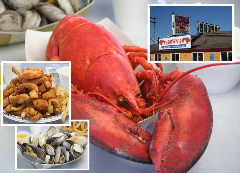 Brown’s Lobster Pound | restaurant | 407 NH-286, Seabrook, NH 03874, USA | 6034743331 OR +1 603-474-3331