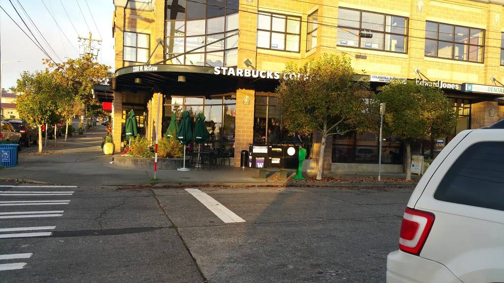 Starbucks | cafe | 3300 W McGraw St #100, Seattle, WA 98199, USA | 2062983390 OR +1 206-298-3390