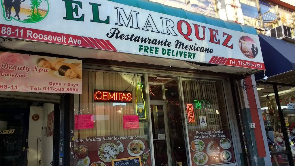 El Marquez | restaurant | 88-11 Roosevelt Ave, Flushing, NY 11372, USA | 7188991281 OR +1 718-899-1281