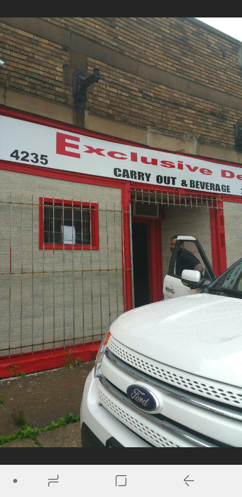 Exclusive Deli | restaurant | 4235 E 131st St, Cleveland, OH 44105, USA | 2166440299 OR +1 216-644-0299