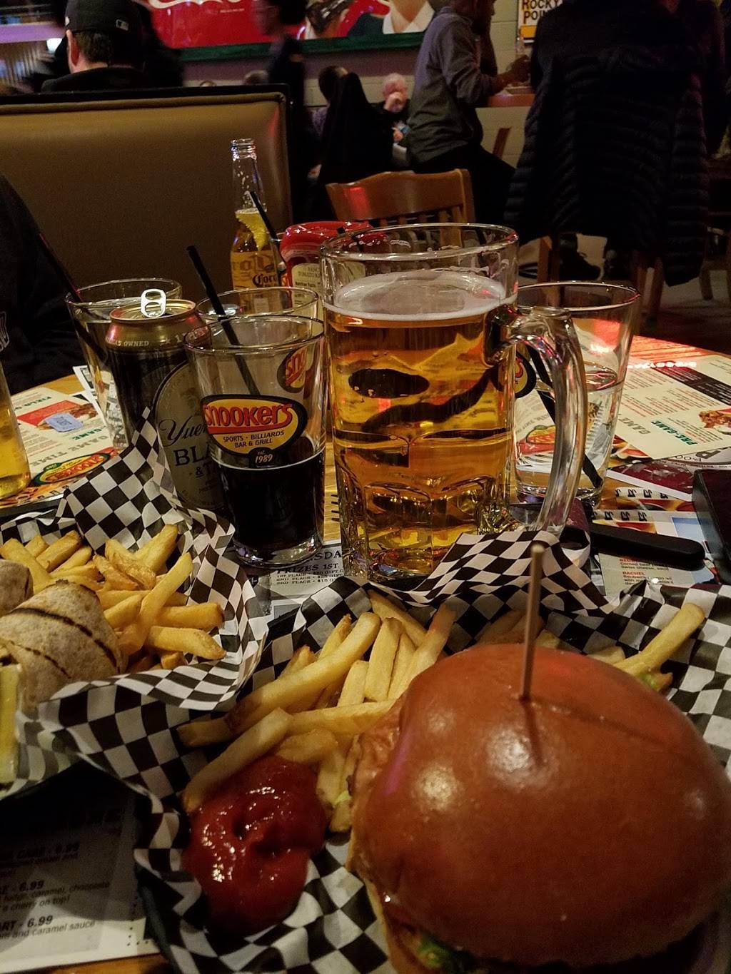 Snookers Sports Billiards Bar & Grill | restaurant | 53 Ashburton St, Providence, RI 02904, USA | 4013517665 OR +1 401-351-7665