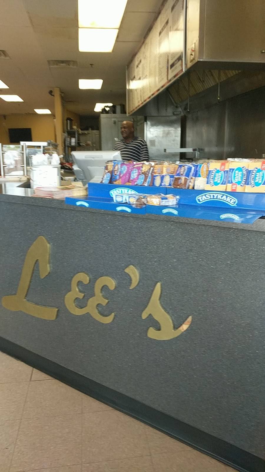 Lees Hoagie House | meal takeaway | 614 Old York Rd, Warminster, PA 18974, USA | 2154415337 OR +1 215-441-5337