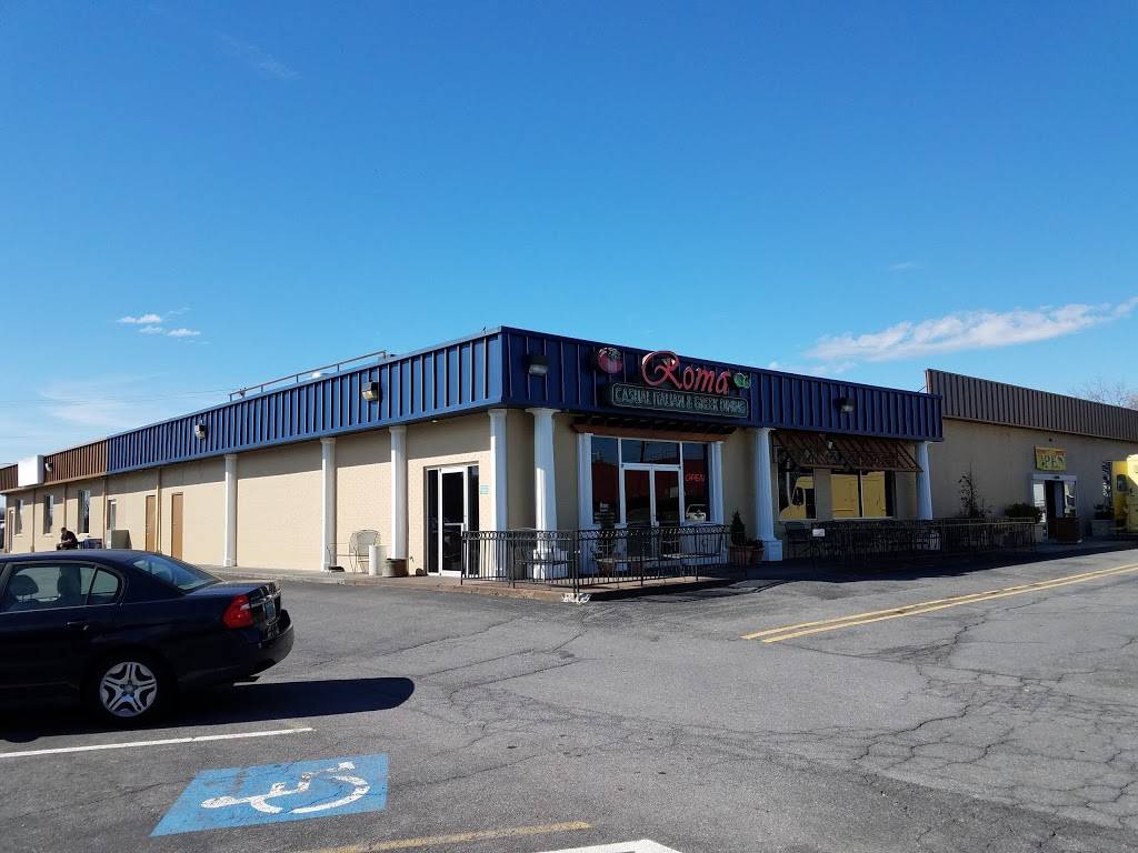 Roma Casual Italian & Greek Dining | restaurant | 120 Fairfax Pike, Stephens City, VA 22655, USA | 5408695200 OR +1 540-869-5200