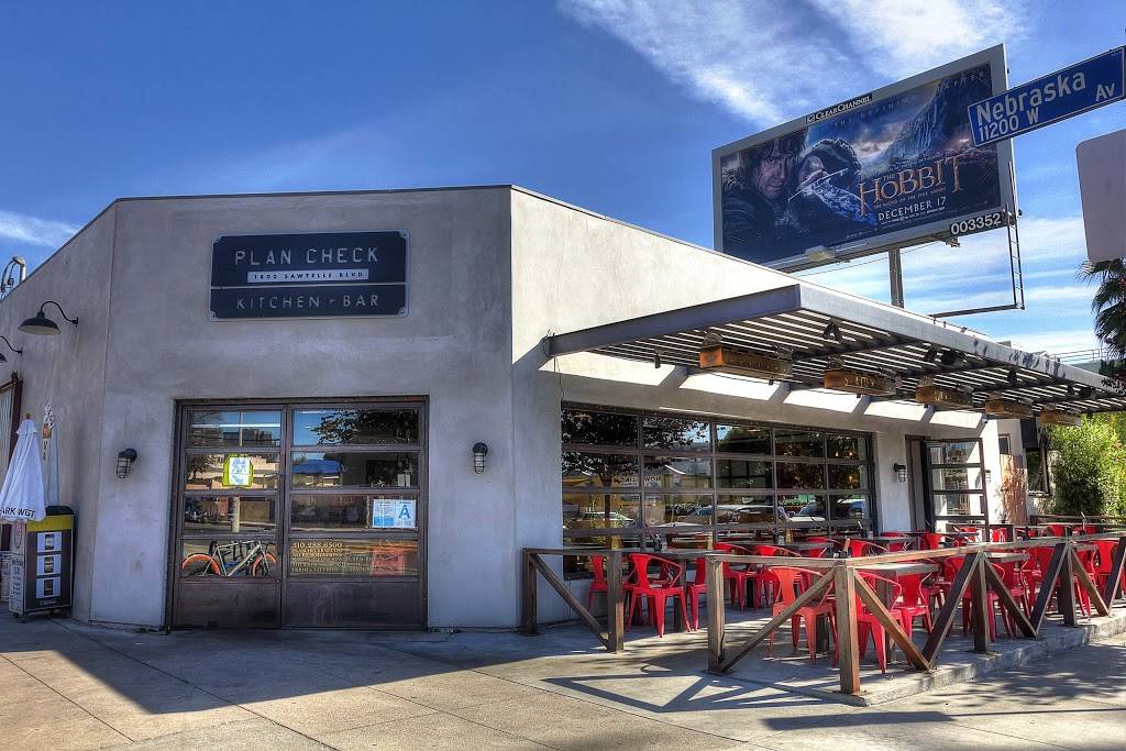 Plan Check Kitchen + Bar | meal takeaway | 1800 Sawtelle Blvd, Los Angeles, CA 90025, USA | 3104441411 OR +1 310-444-1411