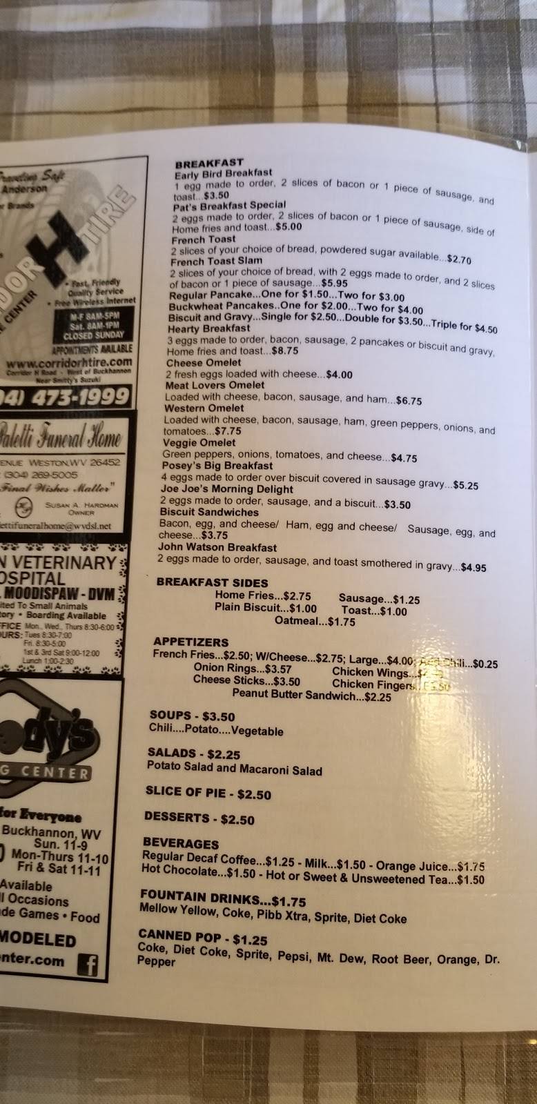 Gene And Pats COUNTRY KITCHEN | restaurant | 739 US-19, Weston, WV 26452, USA | 3042692075 OR +1 304-269-2075