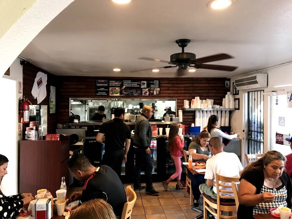 ED Fernandez Restaurant & Catering (Birria de Res) | restaurant | 2265 Flower Ave, San Diego, CA 92154, USA | 6196288235 OR +1 619-628-8235