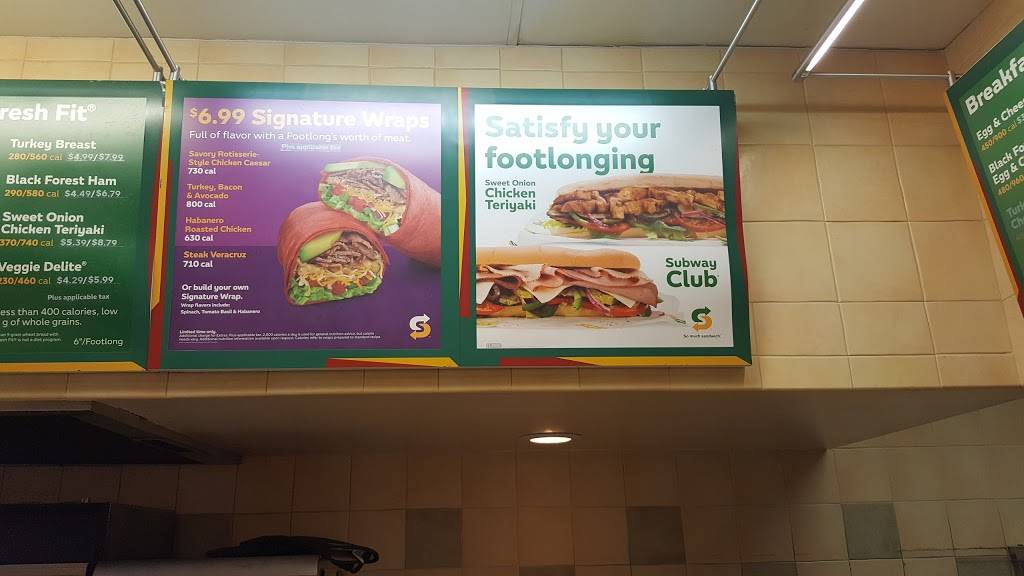 Subway Restaurants | restaurant | 16 Peninsula Center, Rolling Hills Estates, CA 90274, USA | 3105444800 OR +1 310-544-4800