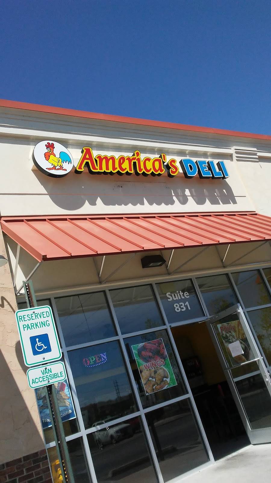 Americas Deli | restaurant | 8408, 831 Hamilton Crossing, Antioch, TN 37013, USA | 6157306038 OR +1 615-730-6038