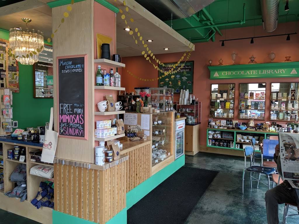 Madison Chocolate Company | cafe | 729 Glenway St, Madison, WI 53711, USA | 6082861154 OR +1 608-286-1154