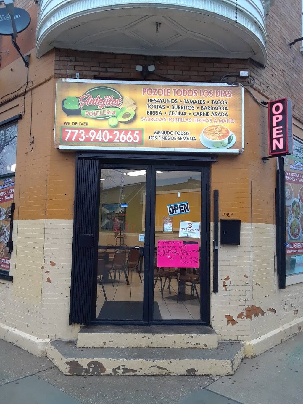 Antojitos Pozoleria | restaurant | 2459 S Homan Ave, Chicago, IL 60623, USA | 7739402665 OR +1 773-940-2665