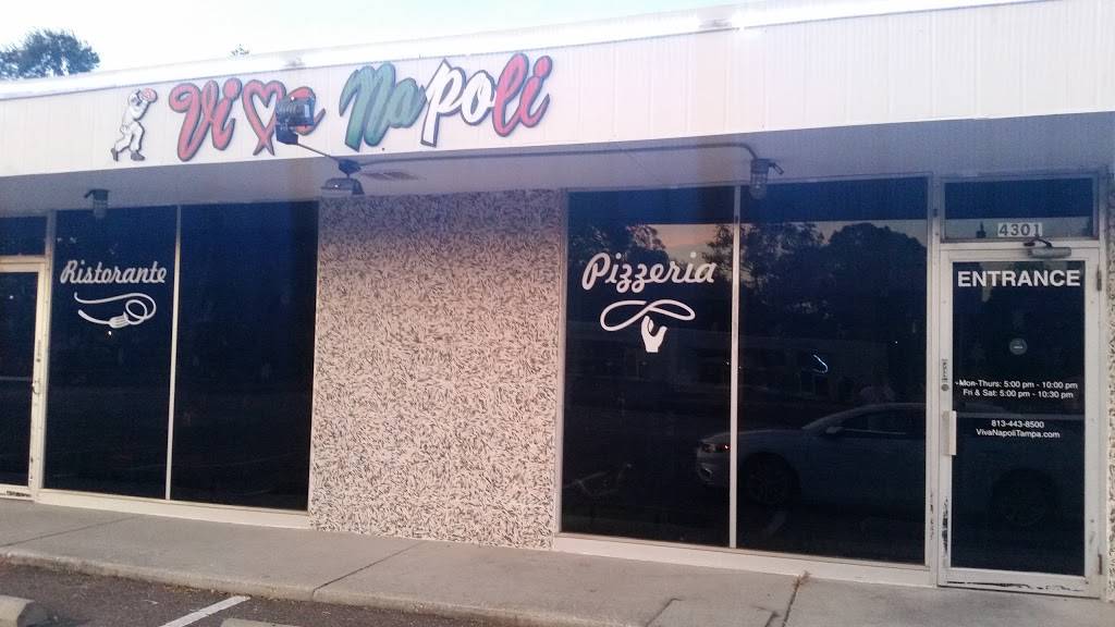 Viva Napoli Ristorante & Pizzeria | restaurant | 4301 W El Prado Blvd, Tampa, FL 33629, USA | 8134438500 OR +1 813-443-8500