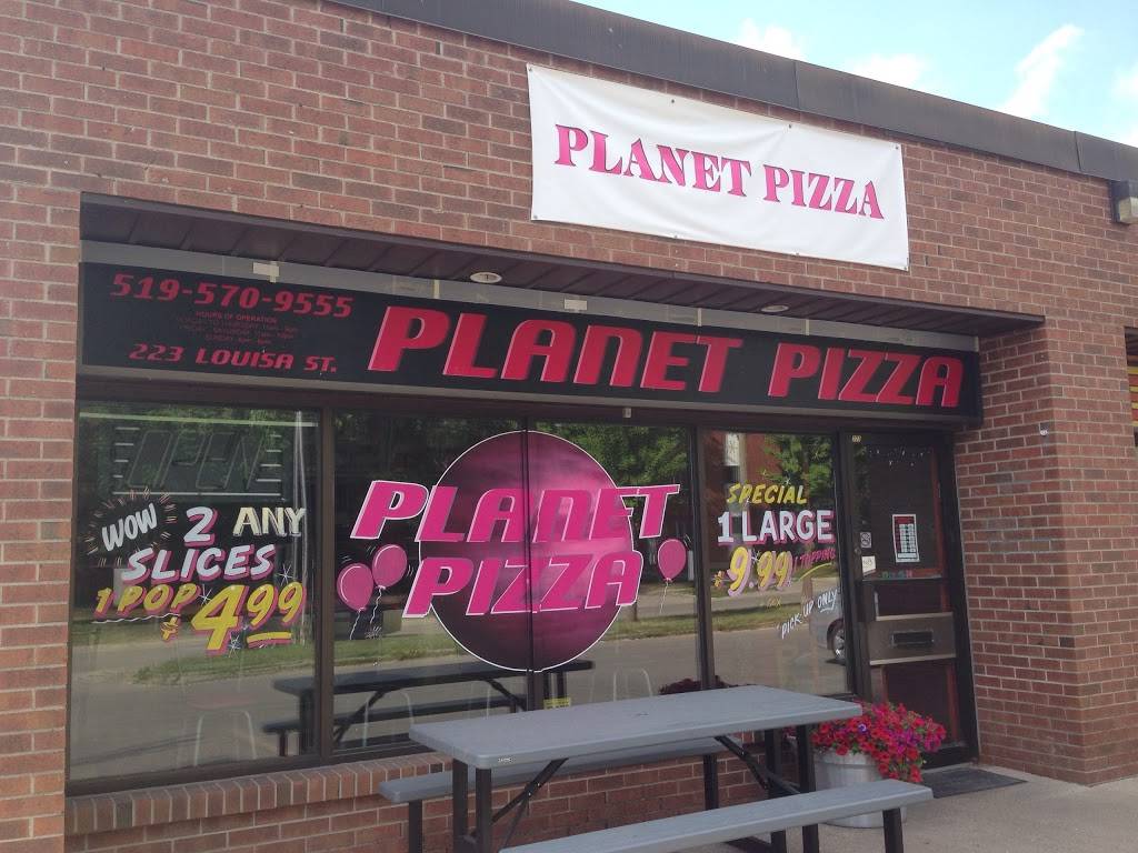 Planet Pizza | restaurant | 223 Louisa St, Kitchener, ON N2H 4C7, Canada | 5195709555 OR +1 519-570-9555