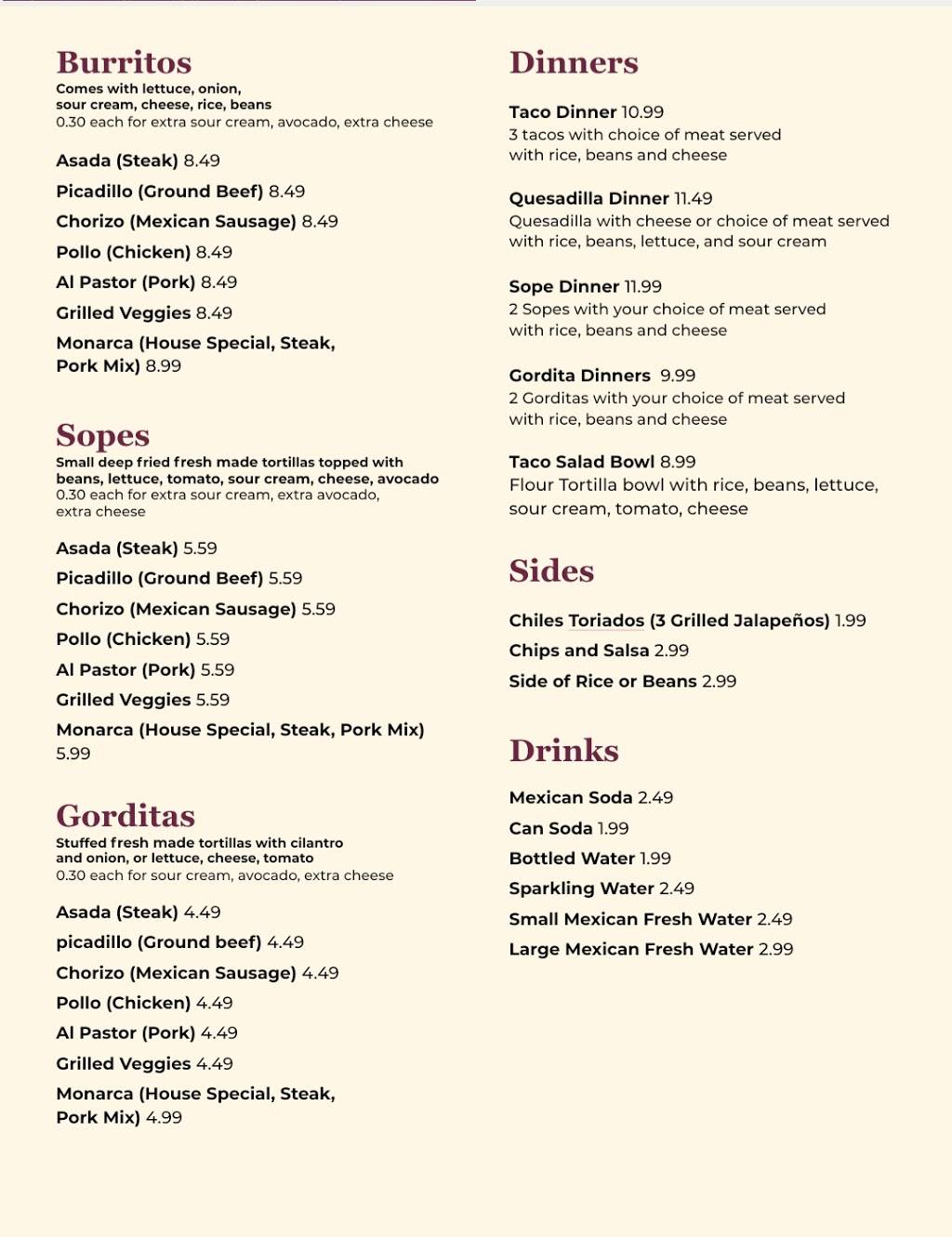 Las Monarcas Mexican Restaurant | restaurant | 159 N Milwaukee Ave, Libertyville, IL 60048, USA | 2245135079 OR +1 224-513-5079