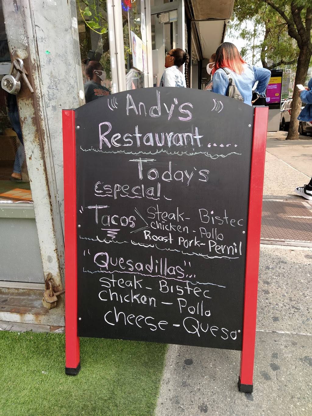 Andys restaurant | restaurant | 2262 3rd Ave, New York, NY 10035, USA | 2128602614 OR +1 212-860-2614