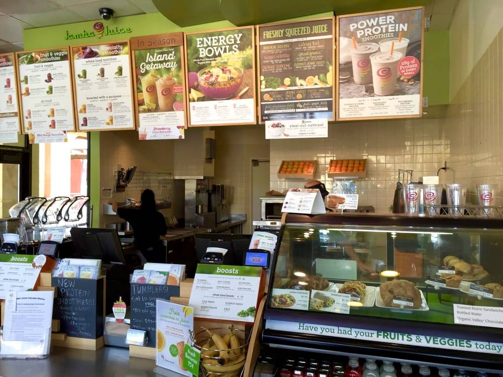 Jamba Juice Solana Beach Towne Centre | restaurant | 689 Lomas Santa Fe Dr ste d, Solana Beach, CA 92075, USA | 8587552056 OR +1 858-755-2056