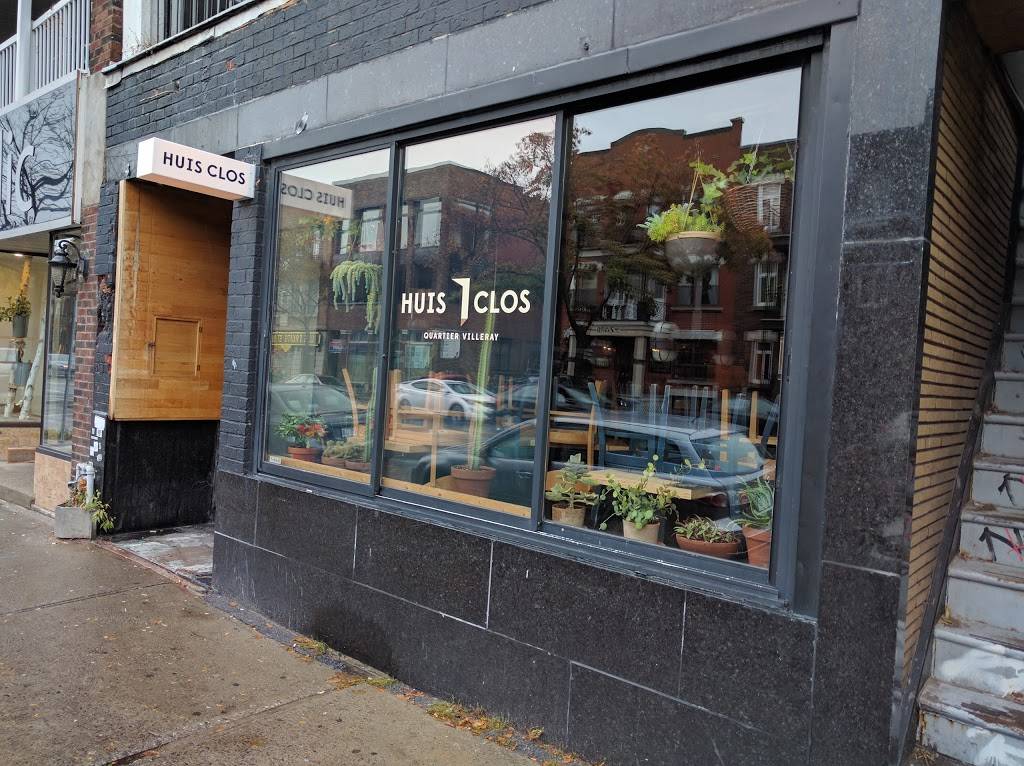 Huis Clos | restaurant | 7659 Rue Saint-Denis, Montréal, QC H2R 2E7, Canada | 5144198579 OR +1 514-419-8579