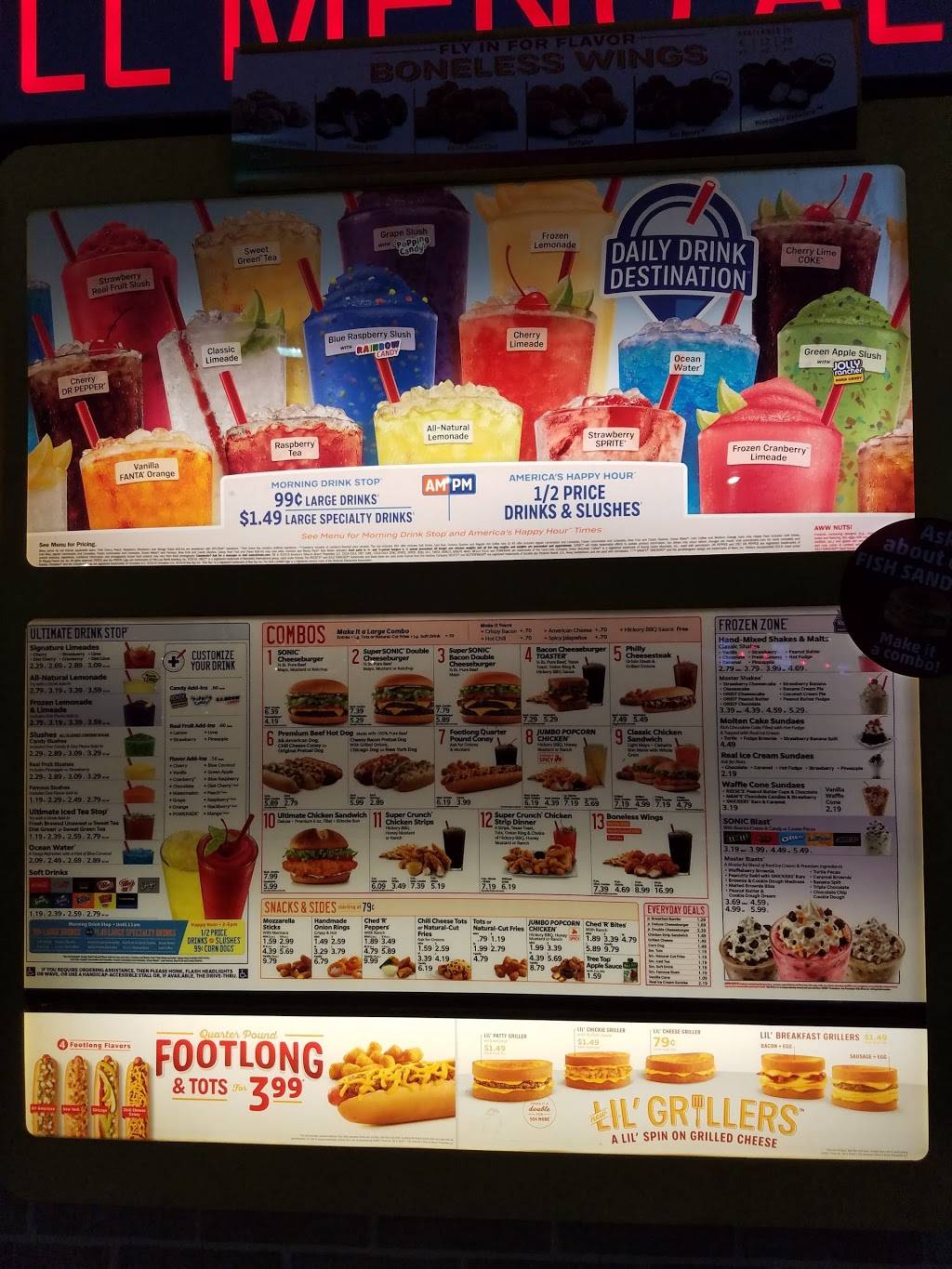 Sonic Drive-In | restaurant | 2922 S Cicero Ave, Cicero, IL 60804, USA | 7087803591 OR +1 708-780-3591