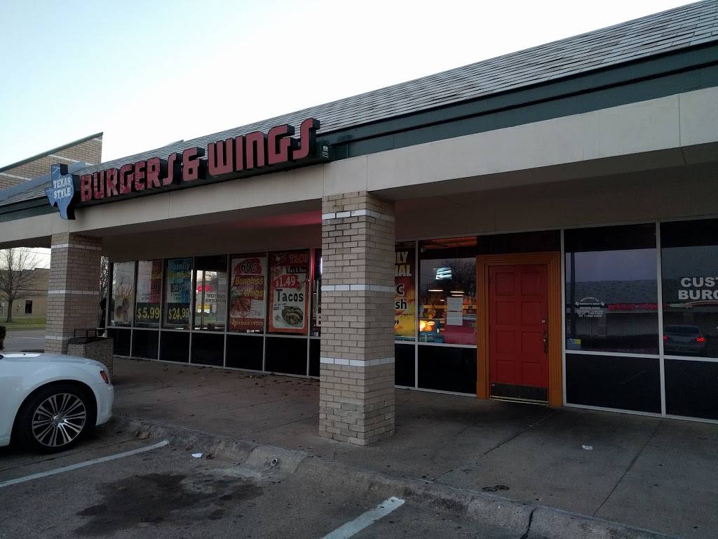 Texas Style Burgers & Wings | restaurant | 1831 Brown Blvd #110, Arlington, TX 76006, USA | 8172751125 OR +1 817-275-1125