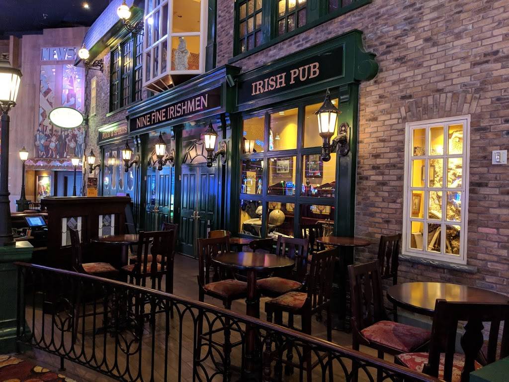 Nine Fine Irishmen | restaurant | 3790 S Las Vegas Blvd, Las Vegas, NV 89109, USA | 8668154365 OR +1 866-815-4365