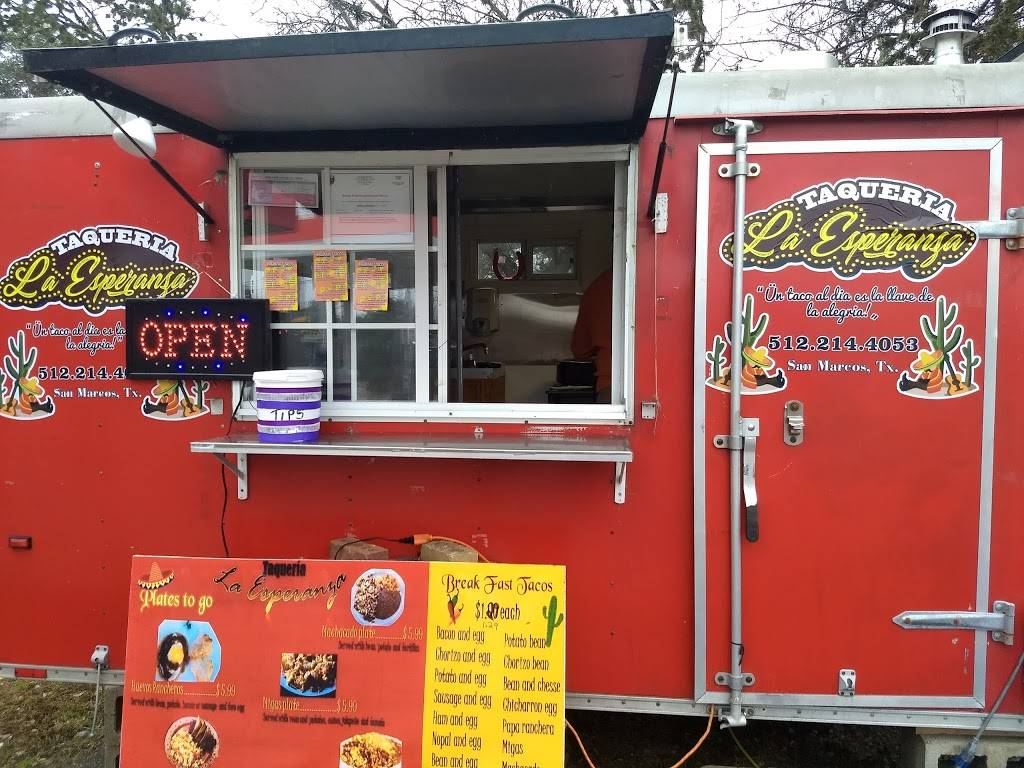 Taqueria La Esperanza | restaurant | San Marcos, TX 78666, USA | 5122144053 OR +1 512-214-4053