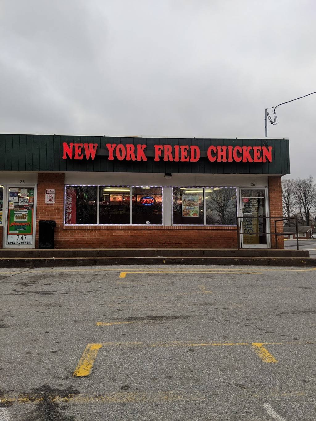 New York Fried Chicken Rt 273 | meal takeaway | 287 Christiana Rd, New Castle, DE 19720, USA | 3023226433 OR +1 302-322-6433