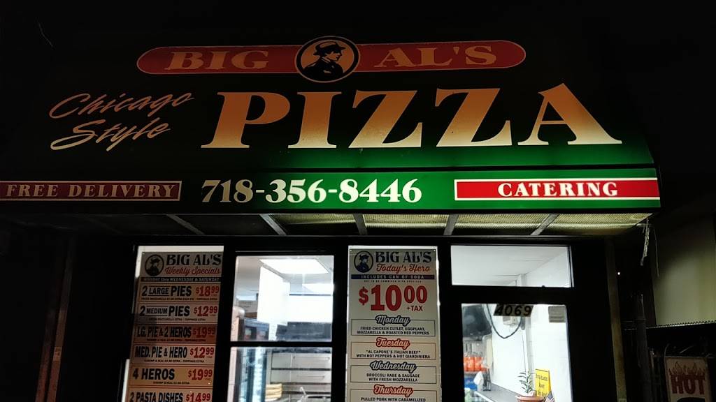 Big Als Pizza | meal delivery | 4069 Hylan Blvd, Staten Island, NY 10308, USA | 7183951519 OR +1 718-395-1519