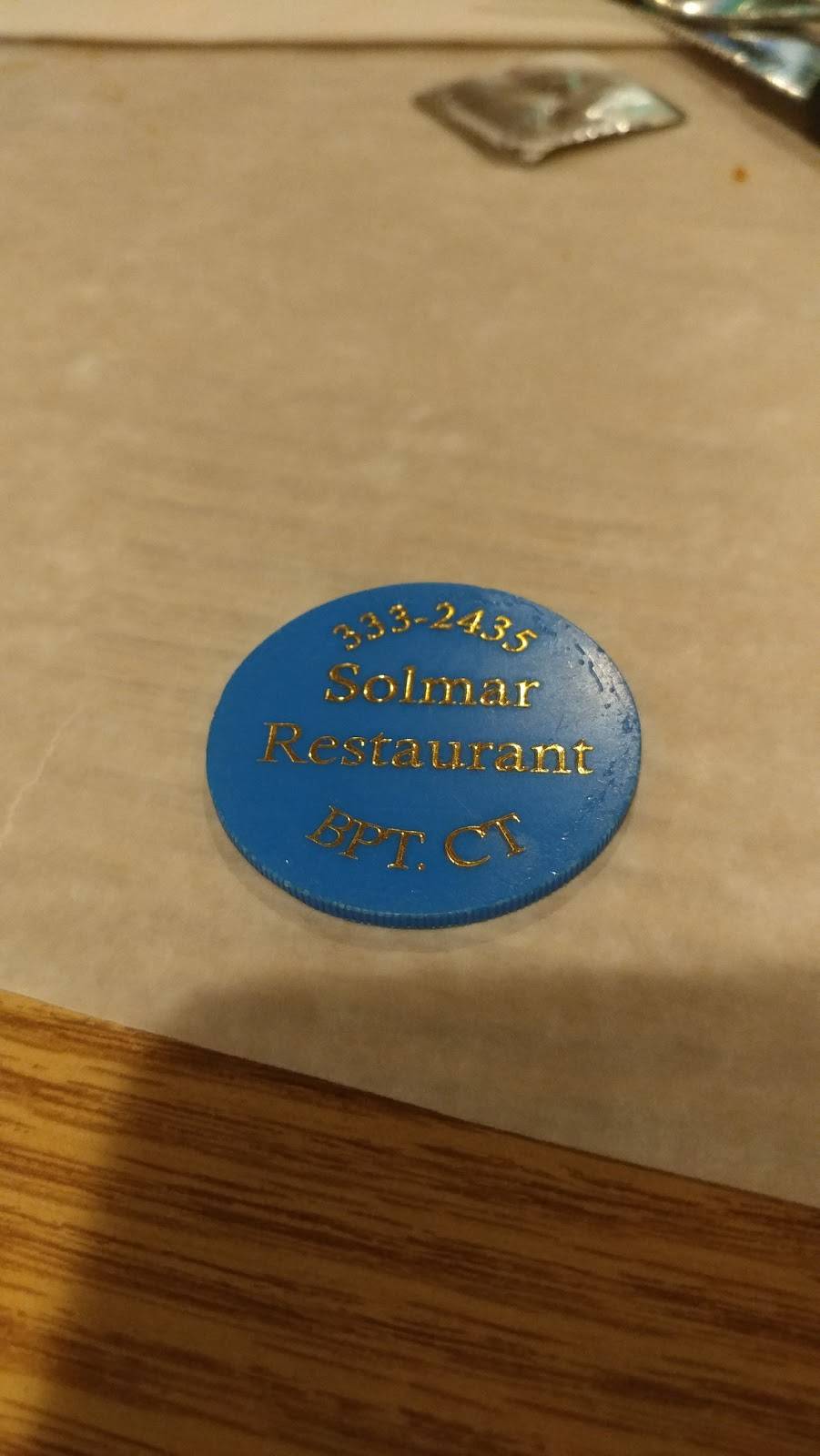 Solmar Restaurant | restaurant | 290 George St, Bridgeport, CT 06604, USA | 2033332435 OR +1 203-333-2435