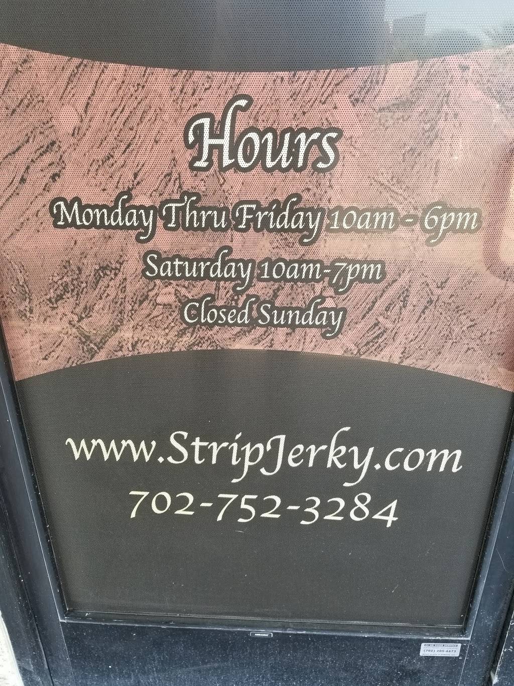 Strip Jerky | restaurant | 7450 W Cheyenne Ave #102, Las Vegas, NV 89129, USA | 7027523284 OR +1 702-752-3284
