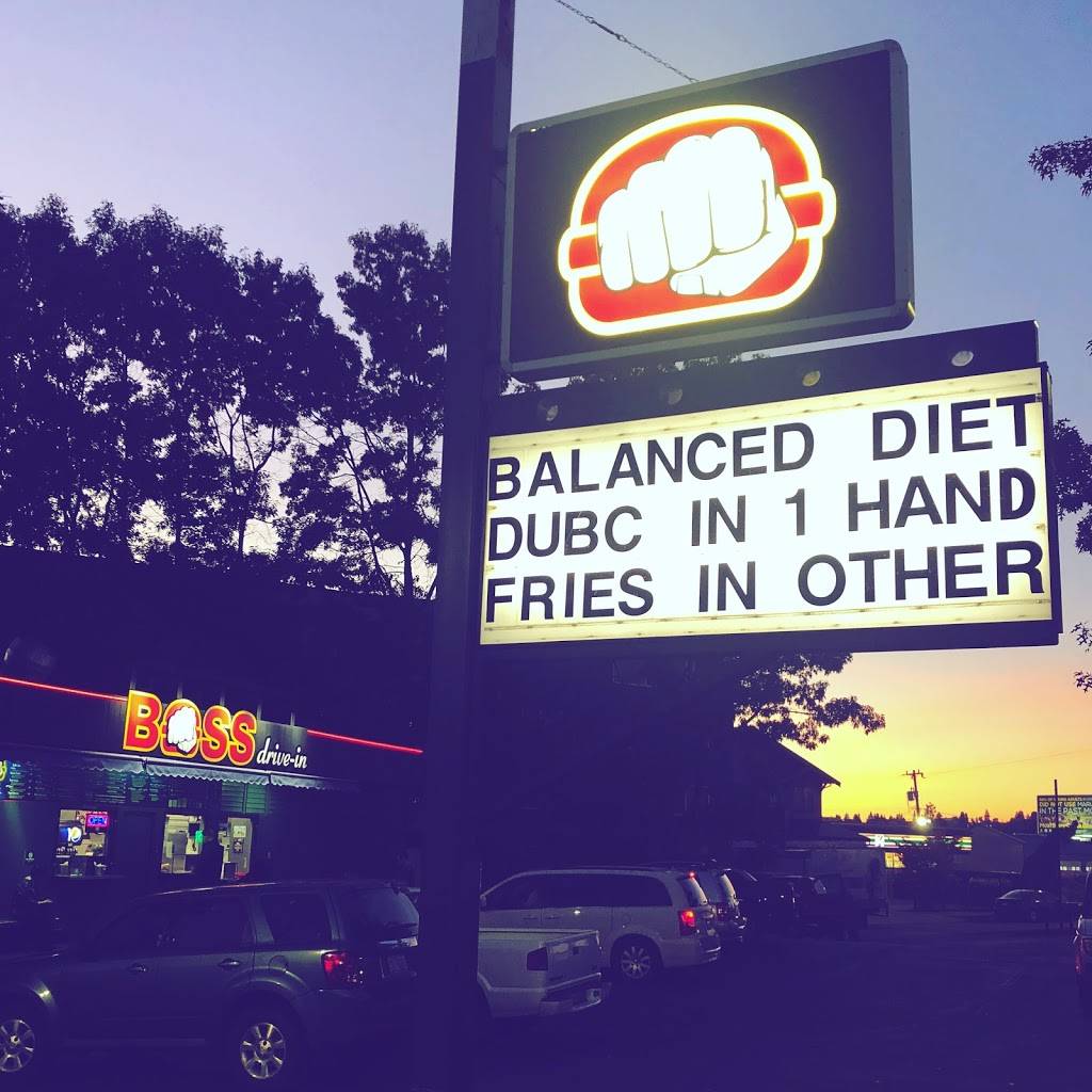 Boss Drive-In | restaurant | 9061 Delridge Way SW, Seattle, WA 98106, USA | 2067631053 OR +1 206-763-1053