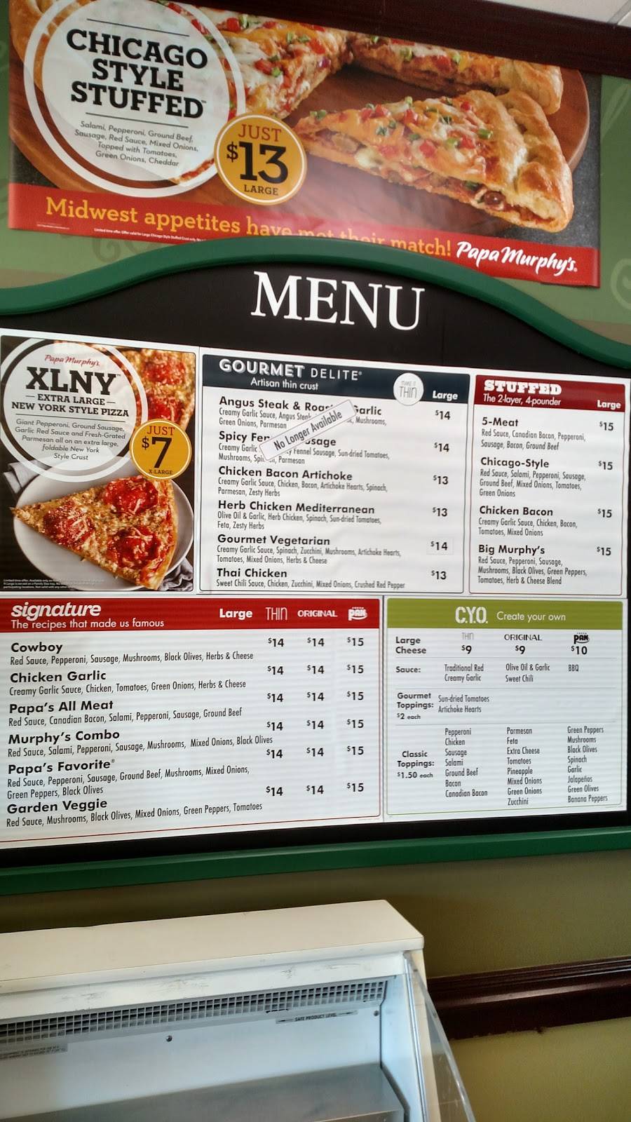 Papa Murphys Take N Bake Pizza | meal takeaway | 2130 E 62nd St, Indianapolis, IN 46220, USA | 3172597272 OR +1 317-259-7272