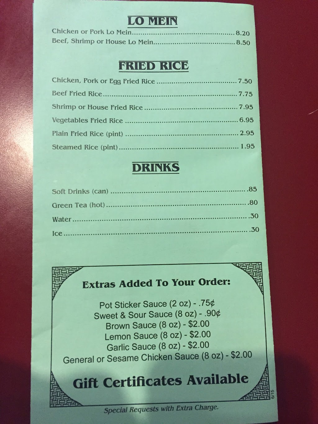 Oriental Kitchen Restaurant | restaurant | 1000 Morningside Dr, Conway, AR 72034, USA | 5013283255 OR +1 501-328-3255