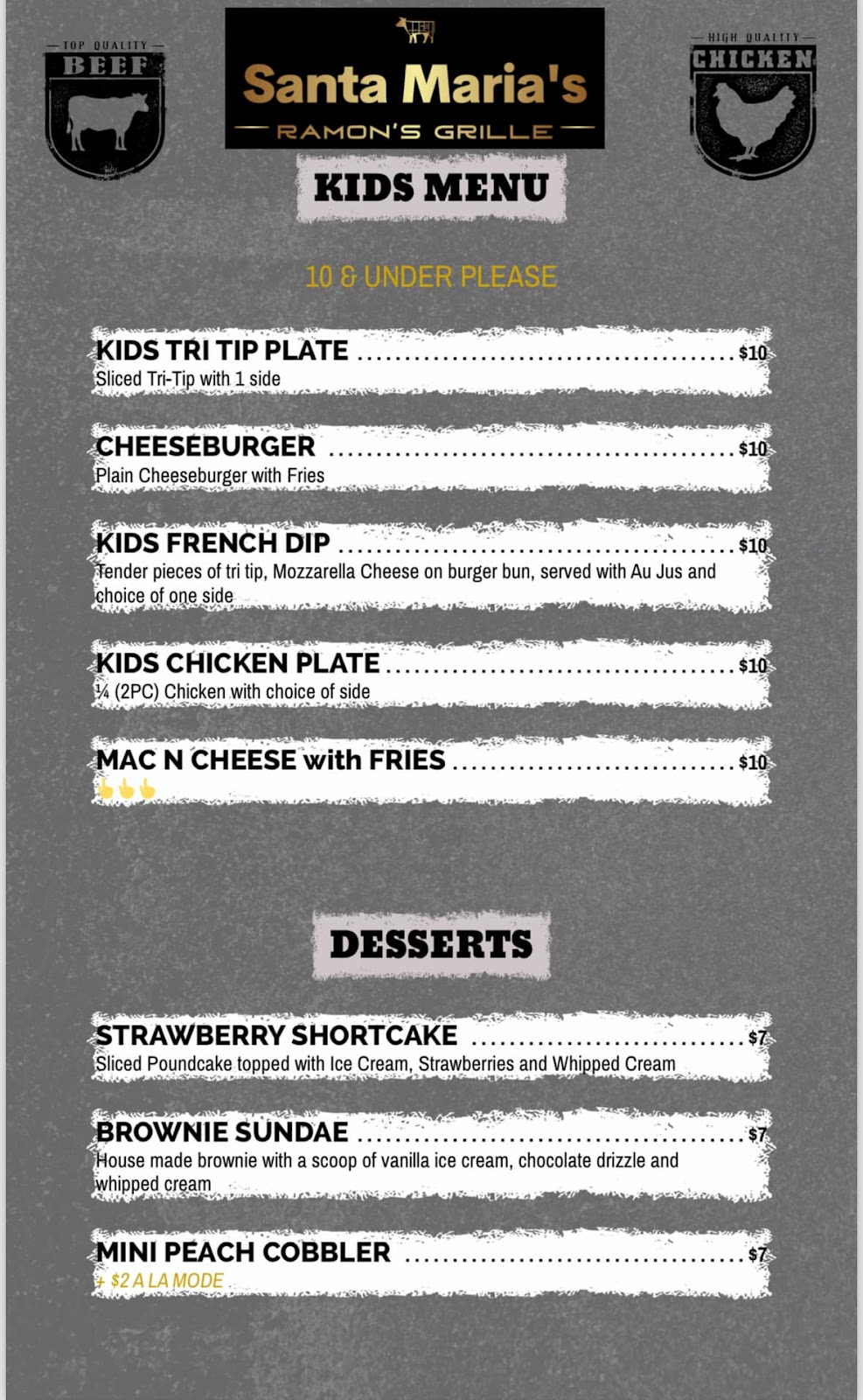 Santa Marias Ramons Grille | restaurant | 158 Main St, Red Bluff, CA 96080, USA | 5306902076 OR +1 530-690-2076