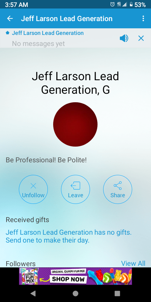 Jeff Larson Lead Generation | restaurant | Ohio Ave None ya business!, Right to privacy!, Galesburg, IL 61401, USA | 3099731471 OR +1 309-973-1471