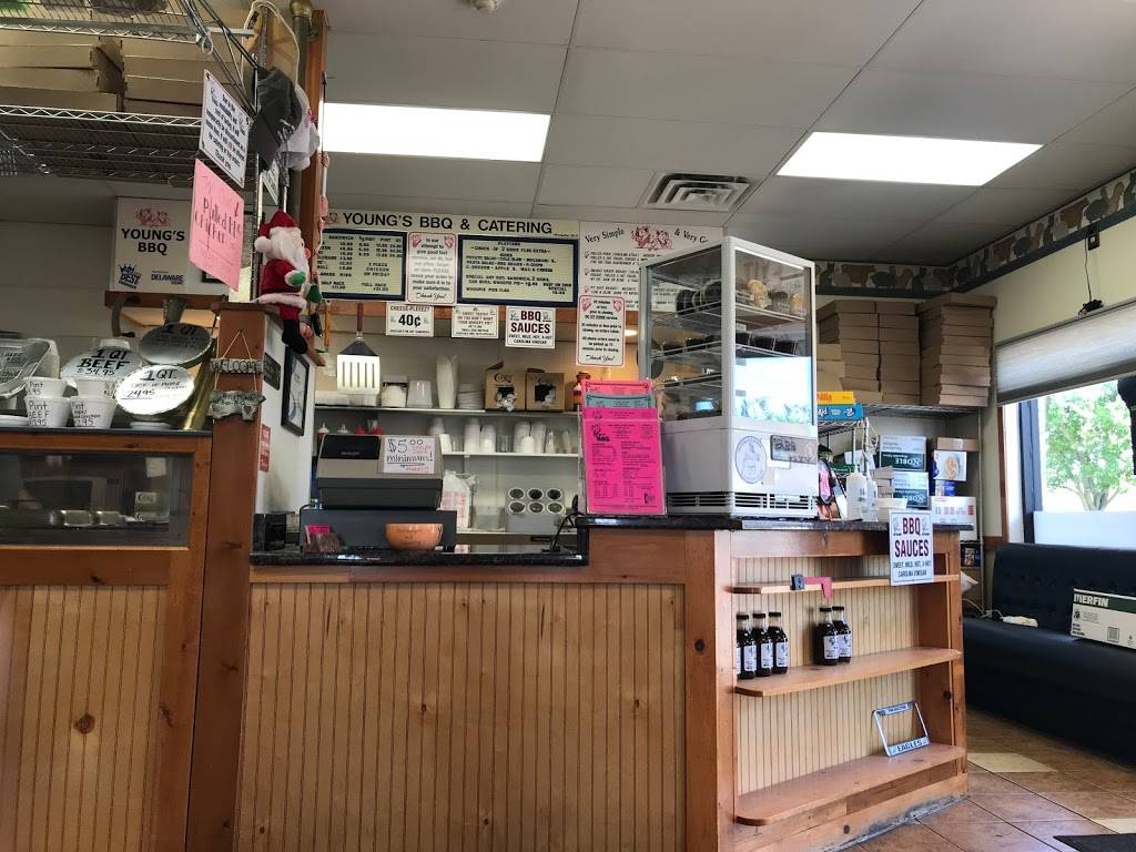 Youngs Barbecue | restaurant | 401 E Main St, Middletown, DE 19709, USA | 3023761777 OR +1 302-376-1777