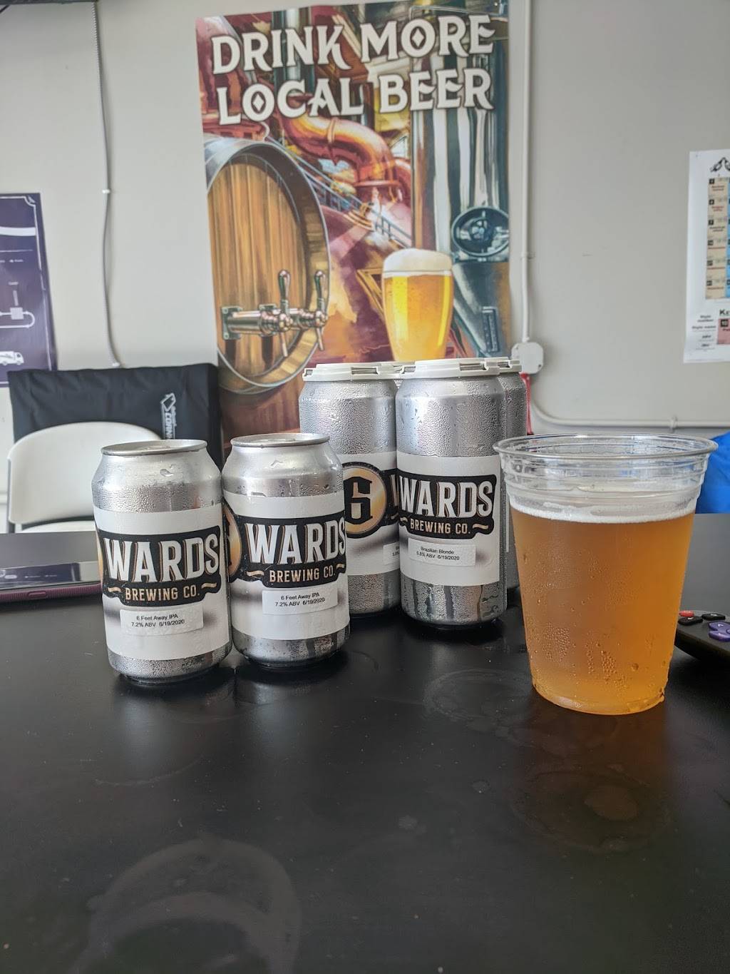6 Wards Brewing Company | restaurant | 1825 Dickinson Ave Suite B, Dickinson, TX 77539, USA | 7133203268 OR +1 713-320-3268