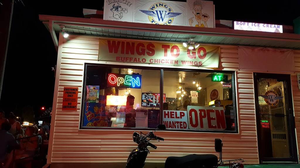 Wings To Go | restaurant | 1814 Coastal Hwy, Dewey Beach, DE 19971, USA | 3022279555 OR +1 302-227-9555