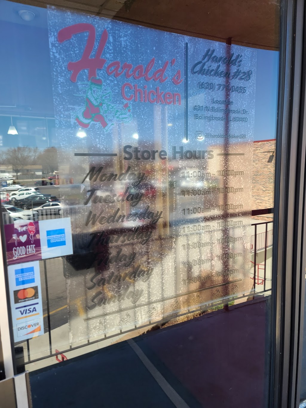 Harolds Chicken #28 | restaurant | 431 N Bolingbrook Dr, Bolingbrook, IL 60440, USA | 6307710455 OR +1 630-771-0455