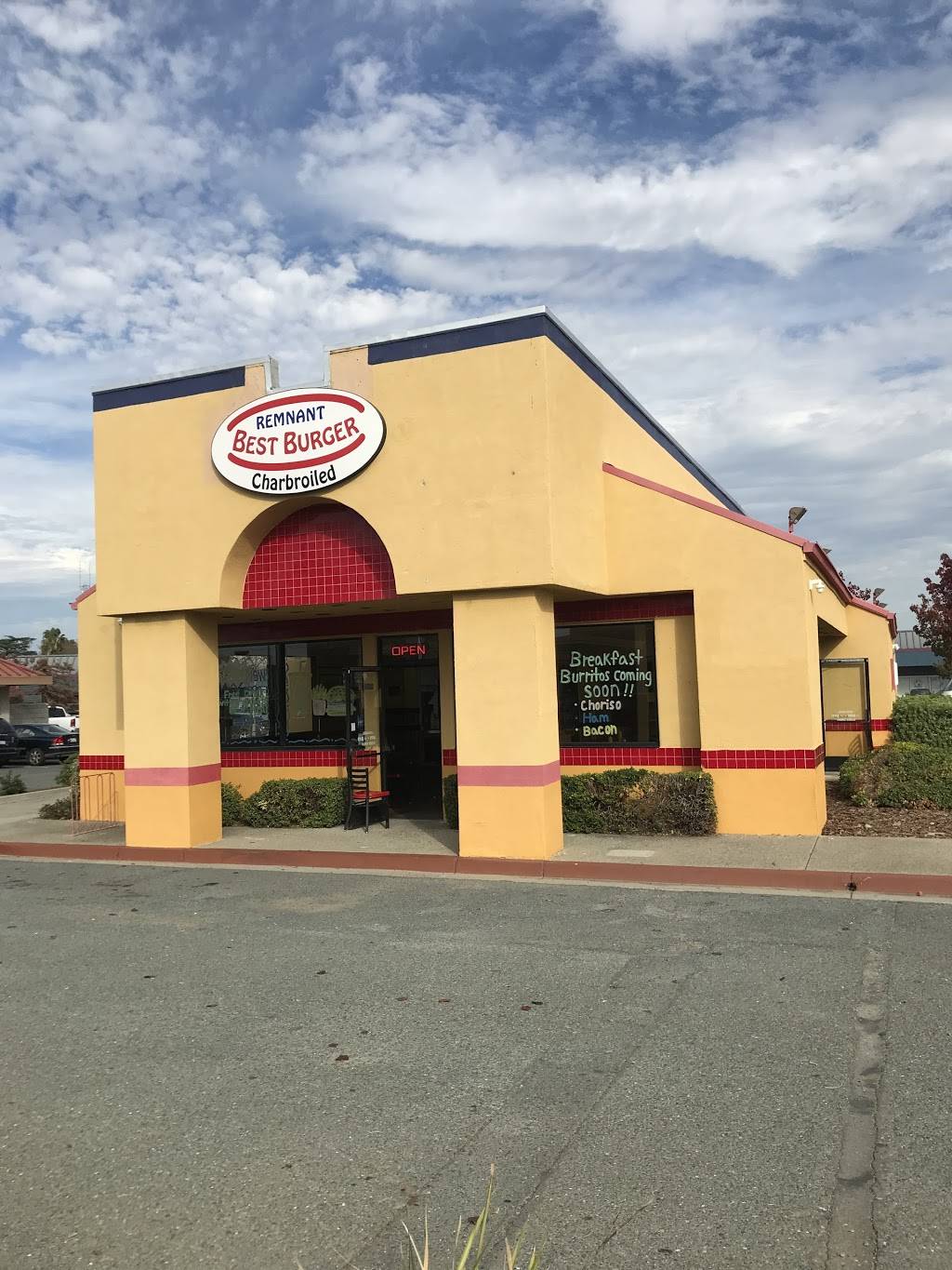 REMNANT BURGER | restaurant | 2941 Harbor St D, Pittsburg, CA 94565, USA | 9252672992 OR +1 925-267-2992