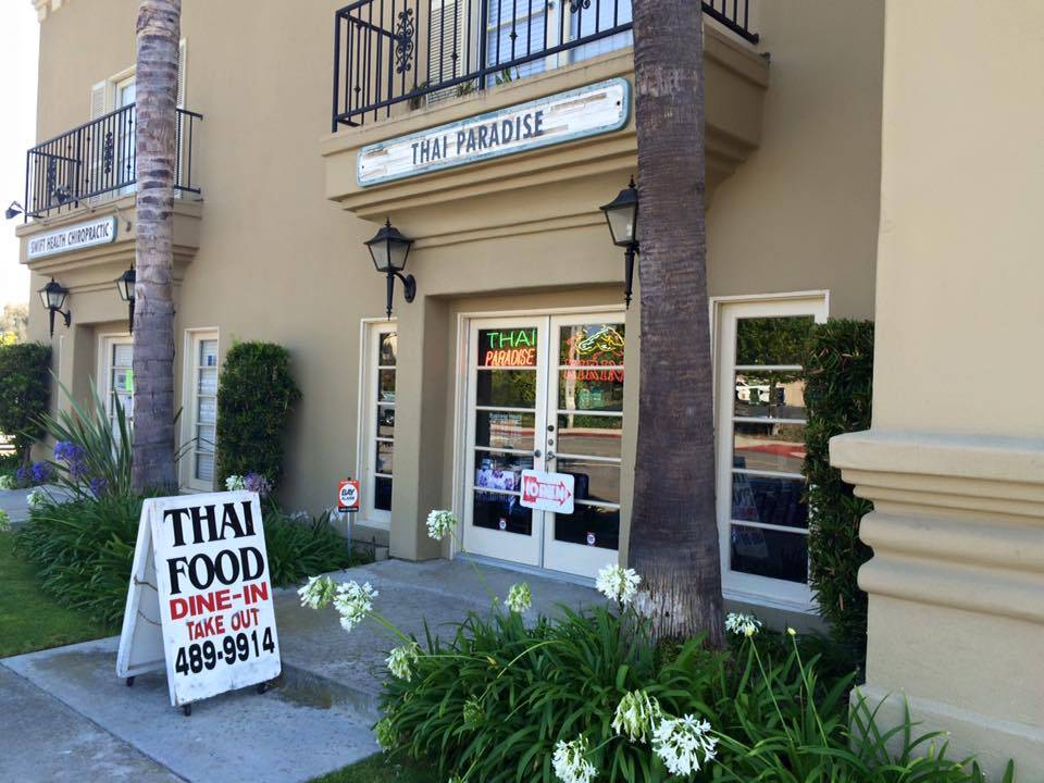 Thai Paradise Restaurant | restaurant | 3551 Camino Mira Costa # B, San Clemente, CA 92672, USA | 9494899914 OR +1 949-489-9914