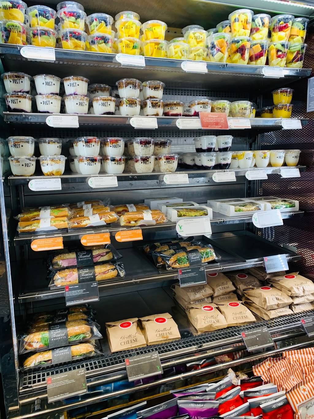 Pret A Manger | cafe | 389 5th Ave, New York, NY 10016, USA | 9172615214 OR +1 917-261-5214