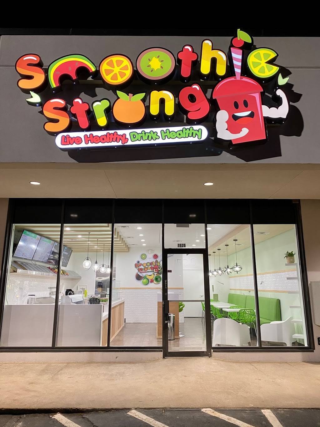 Smoothie Strong | restaurant | 1525 W 18th St Ste 18 18, Houston, TX 77008, USA | 8328491326 OR +1 832-849-1326