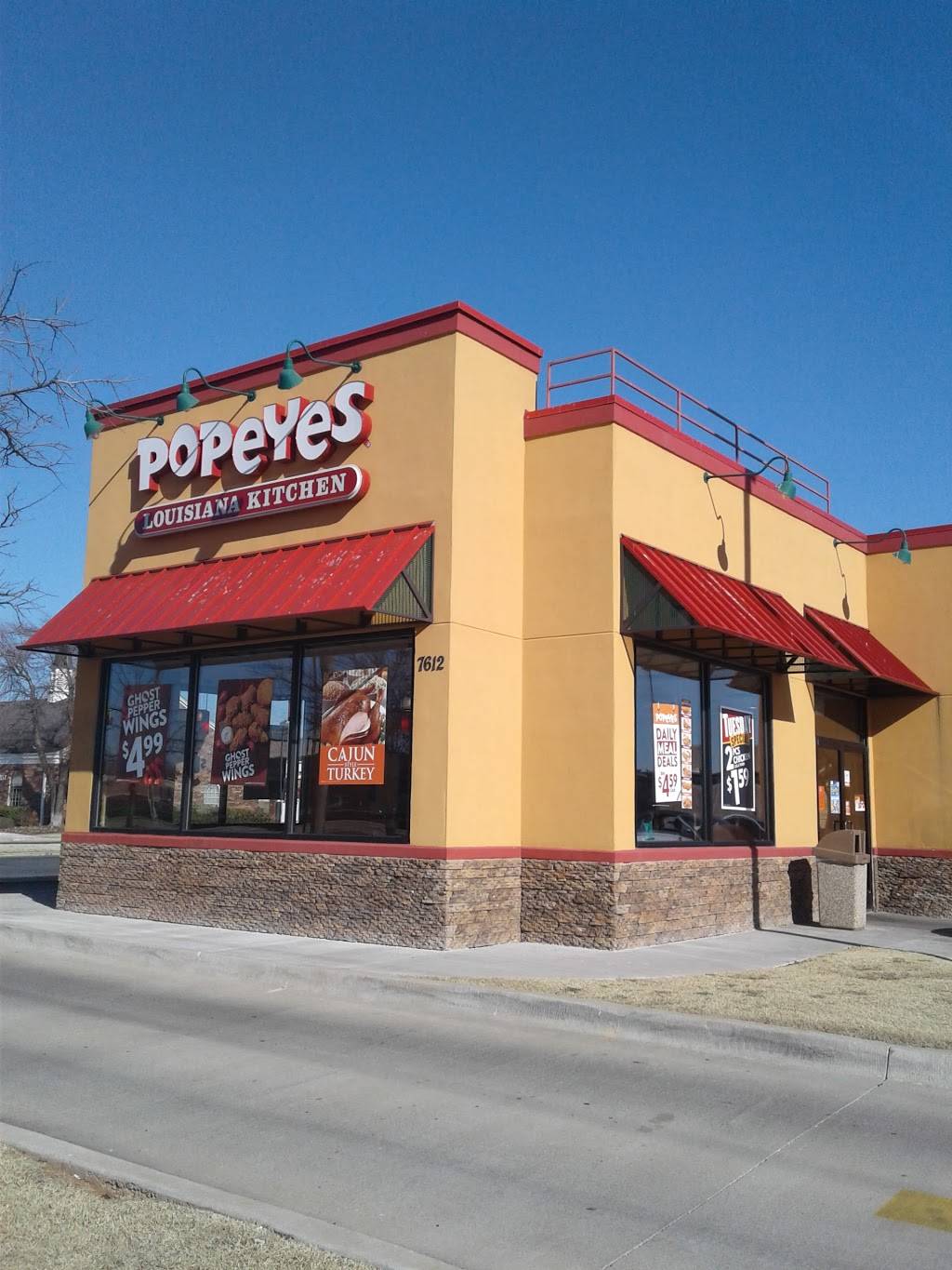 Popeyes Louisiana Kitchen | restaurant | 7612 S Western Ave, Oklahoma City, OK 73139, USA | 4056346340 OR +1 405-634-6340