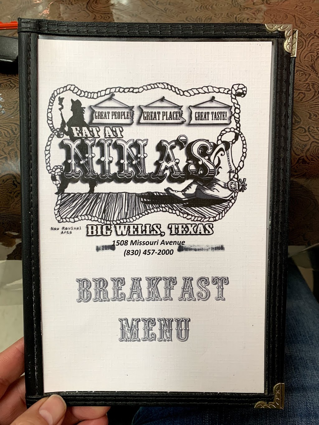 Ninas Cafe | restaurant | 1508 Missouri Ave, Big Wells, TX 78830, USA | 8304572000 OR +1 830-457-2000