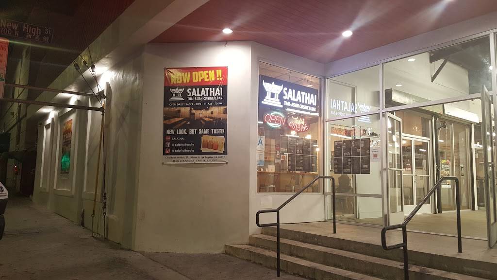 Salathai Restaurant | restaurant | 211 Alpine St #8, Los Angeles, CA 90012, USA | 2136250805 OR +1 213-625-0805