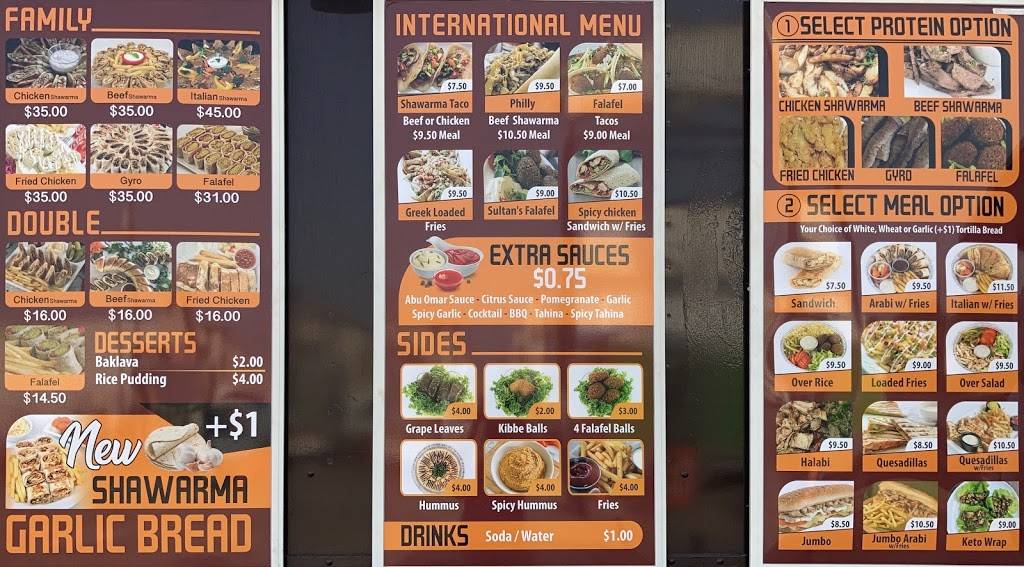 ABU OMAR HALAL | restaurant | 7919 Westheimer Rd, Houston, TX 77063, USA | 2817468642 OR +1 281-746-8642