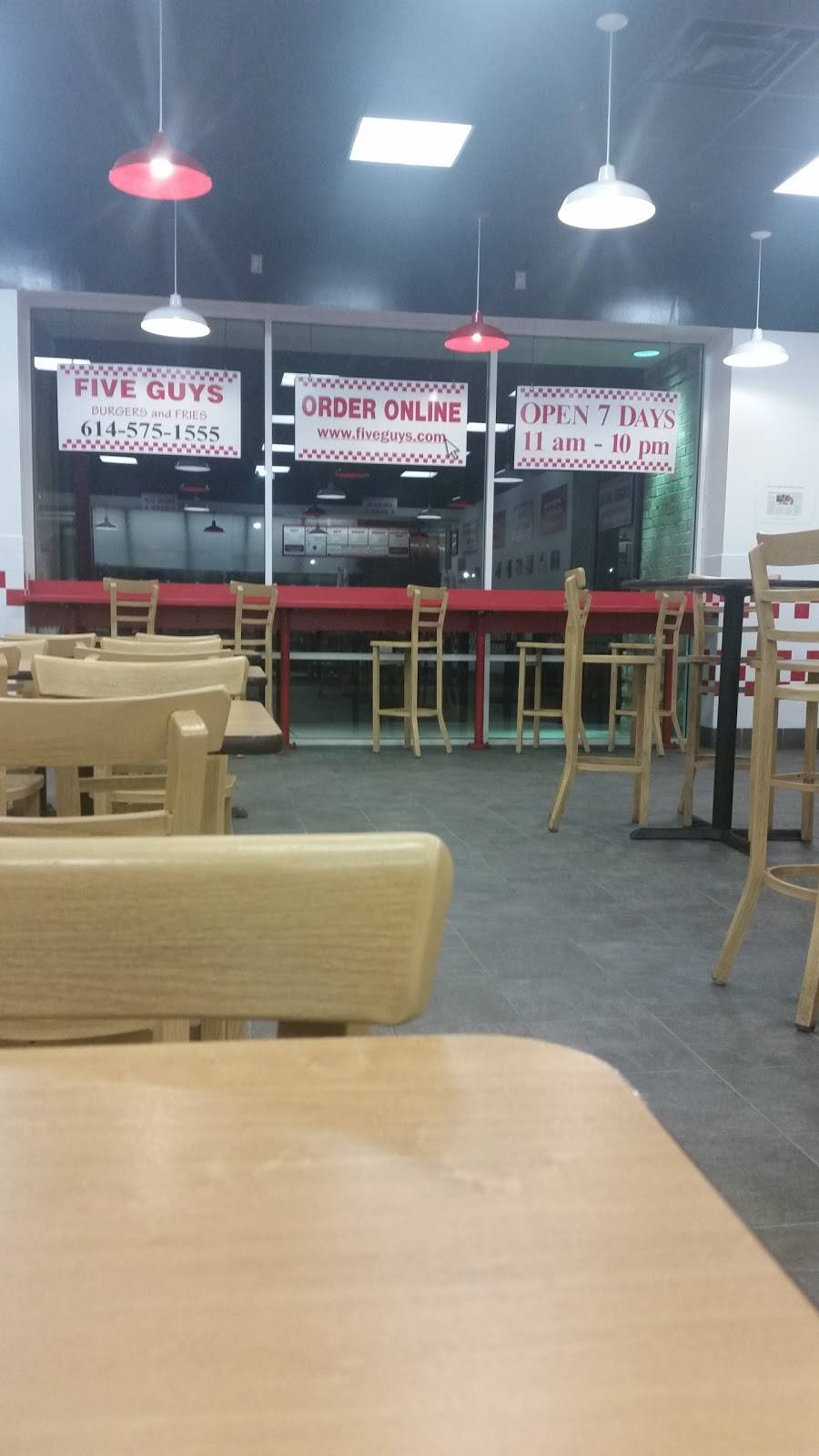 Five Guys | meal takeaway | 6951 E Broad St, Columbus, OH 43213, USA | 6145751555 OR +1 614-575-1555