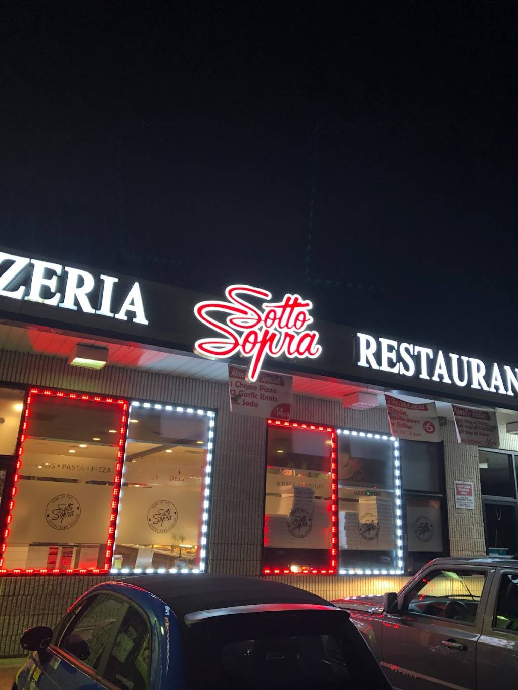 Sotto Sopra Pizza | meal delivery | 624 Broadway Ste A, Massapequa, NY 11758, USA | 5165572933 OR +1 516-557-2933
