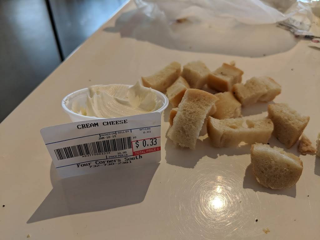 Four Corners Kosher Bagel & Cafe | cafe | 150 James St, Lakewood, NJ 08701, USA | 7327302381 OR +1 732-730-2381