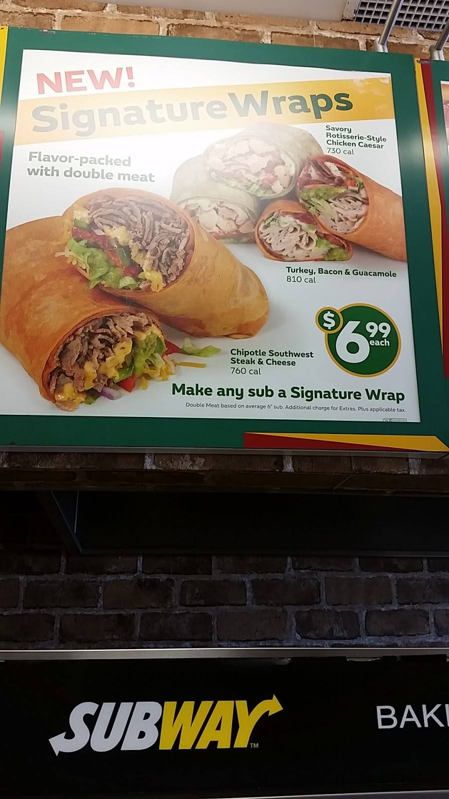 Subway Restaurants | restaurant | 122 Bartlett Plaza, Bartlett, IL 60103, USA | 6302139919 OR +1 630-213-9919